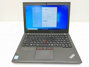 【1円スタート】Lenovo ThinkPad X270 20K5A02DJP Core i5 6200U 2.3Ghz 4GB 500GB(HDD) 12.5インチ HD (1366×768) Windows 10 Pro