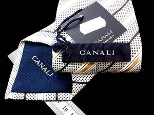 ★☆*:.*:【新品】4599T カナーリ【ＣＡＮＡＬＩ】【ストライプ】ネクタイ