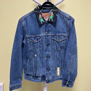 i829 Levi's リーバイス ジャケット、上着 Jacket 72334-0278 デニムジャケット Gジャン 襟アロハ　サイズS 未使用　タグ付き