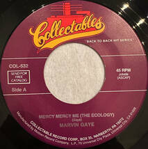 ■US盤 新品 Marvin Gaye - Mercy Mercy Me (The Ecology) 7”EP COL-532 Collectables_画像1