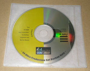 *E-MU E4 ULTRA CD-130 Production Set Backup DATA*OK!!*