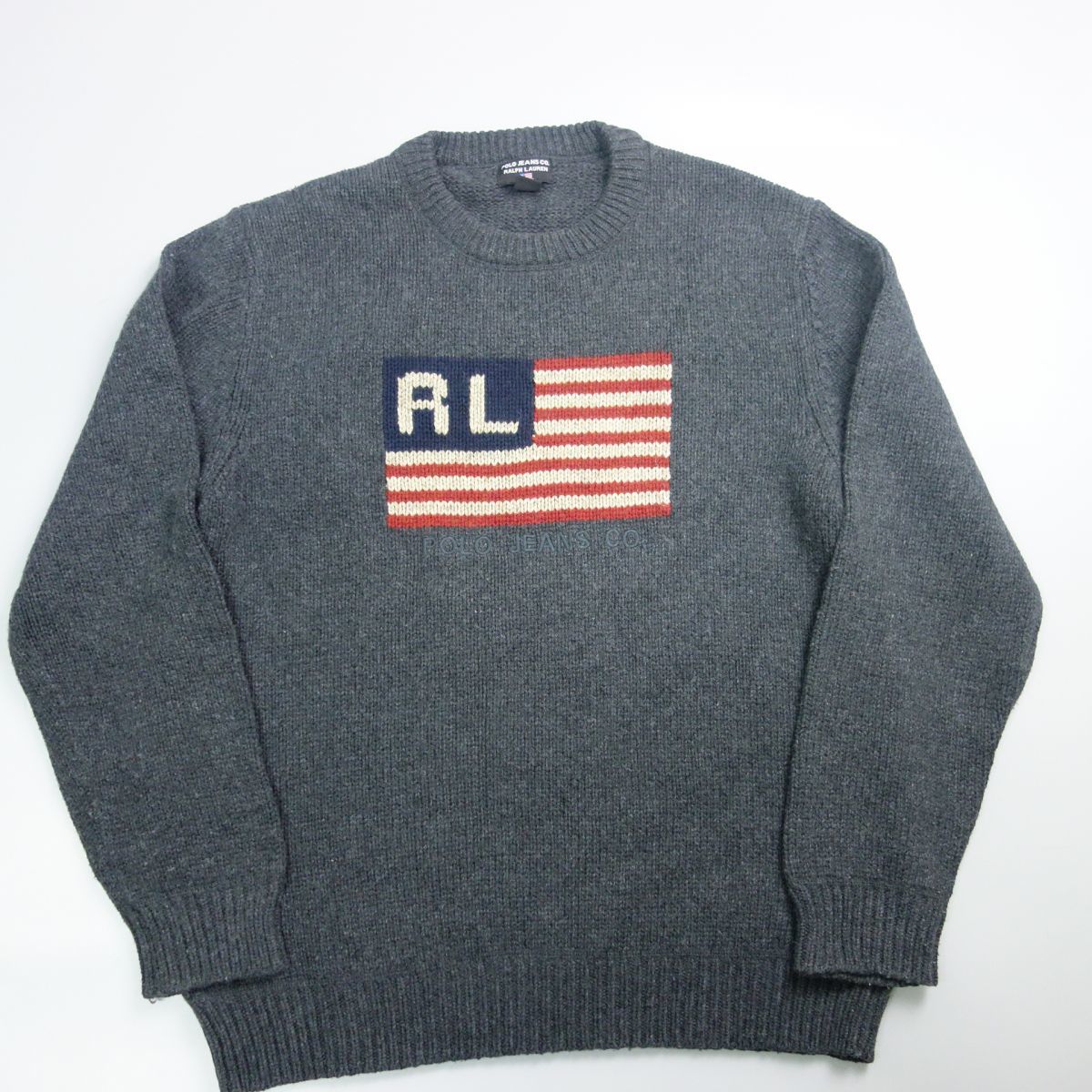 お値打ち ポロラルフローレン USA 星条旗 ニット セーター POLO RLX お値打ち ポロラルフローレン USA 星条旗 ニット セーター POLO RLX