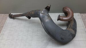 IX KDX200SR DX200G chamber exhaust pipe muffler inspection KDX220R KDX250SR