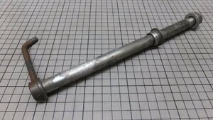 IX KDX200SR DX200G front axle shaft inspection KDX220R KDX250SR