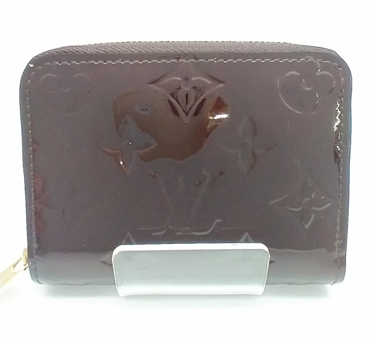 美品 LOUIS VUITTON ルイ・ヴィトン モノグラム ヴェルニ アマラント