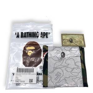 A BATHING APE ×OVO Woodland Camo Shark Bandana アベイシングエイプ×ovo ウッドランドカモシャークバンダナ 店舗受取可