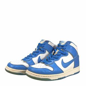 NIKE DUNK HIGH LE WHITE/CAROLINA BLUE UNC ナイキ ダンク ハイ ノースカロライナ 630335-144 サイズ27cm 店舗受取可