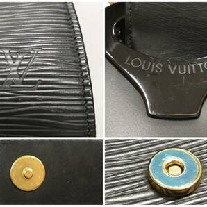 ルイ・ヴィトン LOUIS VUITTON エピ ノクターンPM M52182 ノワール ショルダーバッグ 保存袋付の画像5