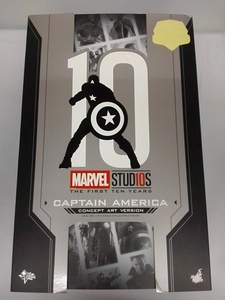  figure hot toys Captain * America ( concept * art version ) 1/6 Movie * master-piece DIECAST limited time store limitation 