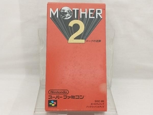 SFC; MOTHER2 ギーグの逆襲 【箱焼けあり / 説明書傷みあり】