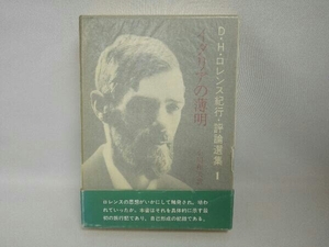 D.H. Lawrence cruise * commentary selection compilation 1 Italy. light Akira Ogawa Kazuo translation south ..