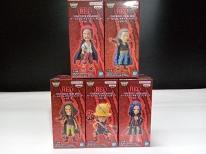 未開封品 【全5種セット】ONE PIECE FILM RED ワールドコレクタブルフィギュア vol.3 ワンピース ワーコレ