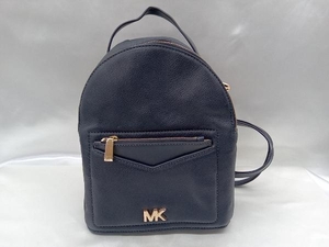 【MICHAEL KORS】 マイケルコース 30T8GEVB5L　2wayリュック　ミニ リュックサック バッグ ネイビー　レディース 中古