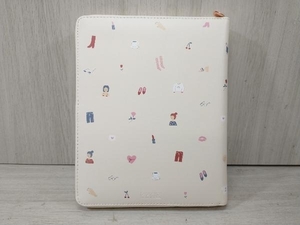 未使用品 kikki.k レザー パーソナルジッププランナーラージゼアシーイズ キッキケー