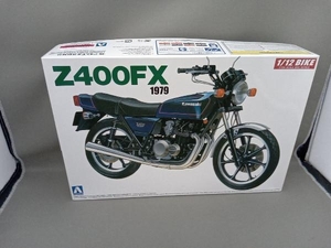  plastic model Aoshima Kawasaki Z400FX 1/12 naked bike No.004