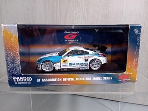 【現状品】B-71 EBBRO 1/43 CCI RECALDENT ADVAN Z SUPER GT300 2005 No.47 WHITE