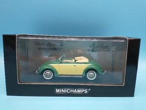 minichamps 1/43 VW hebmuller cabriolet 1949 green/lemon limited 750 430052137