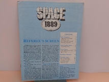 【洋書】TRPG SPACE 1889 レフェリーズスクリーン付　シミ有_画像7