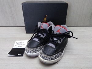 NIKE/ Nike JORDAN 3 RETRO BT/ Jordan 3 retro BT 832033-021 Kids спортивные туфли размер 15cm