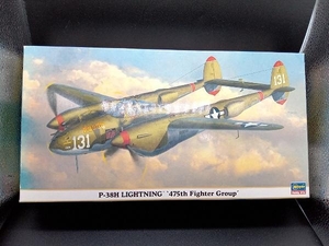 未使用品 ハセガワ 1/48 P-38H ライトニング 第475戦闘航空群 プラモデル 09523 アメリカ軍