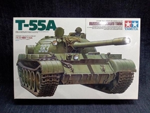 ジャンク 【1円スタート】【説明書欠品】タミヤ ミリタリーミニチュアシリーズNO.257 1/35 ソビエト戦車 T55A (29-03-23)_画像1