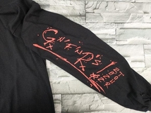 GUNS'N ROSES/LONGSLEEVE TEE/ガンズアンドローゼズ/Mサイズ/長袖Tシャツ/ロンT/JAPAN TOUR 2022/ブラック/ドクロ/グラフィック/メンズ_画像3