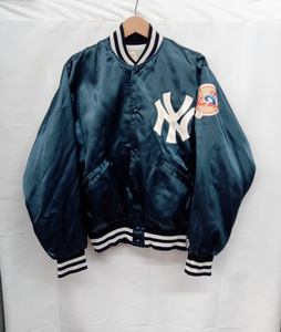 FELCOフェルコ スタジャン 80S NEWYORK YANKEES MADE IN USA アメリカ製 ニューヨーク・ヤンキース ネイビー Mサイズ ワッペン 店舗受取可