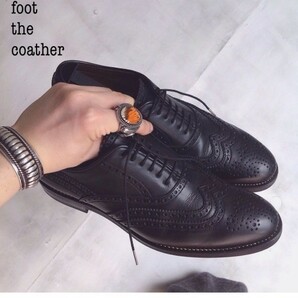 foot the coacher / フットザコーチャー 伊勢丹新宿購入正規 FTC1334016 W WING ビブラムソール