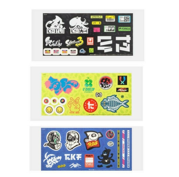 スプラトゥーン3☆ステッカー3枚セット　ニンテンドープラチナポイント　　