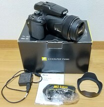 Nikon P1000 COOLPIX クールピクス 箱 ストラップ 充電器付き ニコン デジタルカメラ_画像1