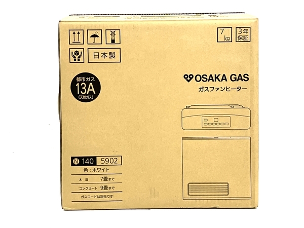 大阪ガス ガスファンヒーター 140の値段と価格推移は？｜166件の売買 