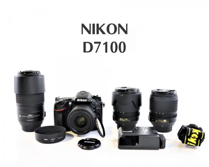 【美品 動作品】 Nikon D7100 デジタル一眼レフ カメラ ボディ レンズ セット NIKON DX AF-S 55-300mm 4.5-5.6 G ED 050FPHE06