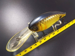 廃番 ジャッカル マッスルディープ4+ #野池金ベラ USED 秦拓馬 DISCONTINUED JACKALL MASCLE DEEP CRANKBAIT