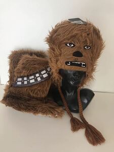  не использовался /STAR WARS( Звездные войны )/Chewbacca( Chewbacca ) колпак & салон обувь / шляпа / ботинки * тапочки 