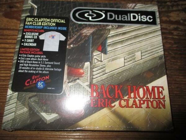 eric clapton / back home (ギターピック4枚付き限定dual disc送料込み!!)