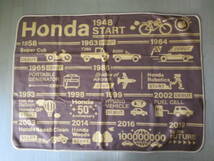 ★最後の１枚★非売品★HONDA★オリジナルプレミアムフリースブランケット 2019★新品・未使用品★_画像1