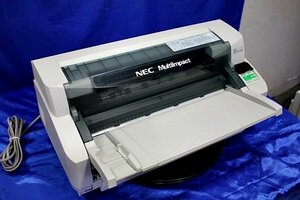 NEC/ドットインパクトプリンター ★MultiImpact 700LA/フロント・リヤトレイ付属★ 41933Y