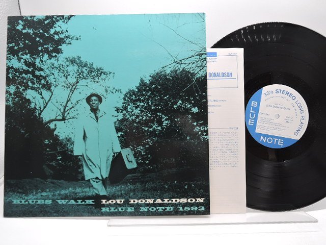 オリジナルUS盤】Lou Donaldson Blues Walk LP オシャレ e