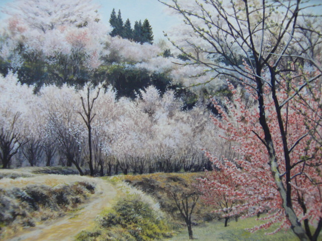 Yasumasa Nakajima, Hermoso dia, Libro de arte raro, pintura enmarcada, Hecho en Japón, enmarcado en un nuevo marco, En buena condición, envío gratis, Cuadro, Pintura al óleo, Naturaleza, Pintura de paisaje