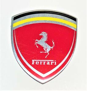 数量限定品　　エンブレム　アルミステッカー　Ferrari 赤
