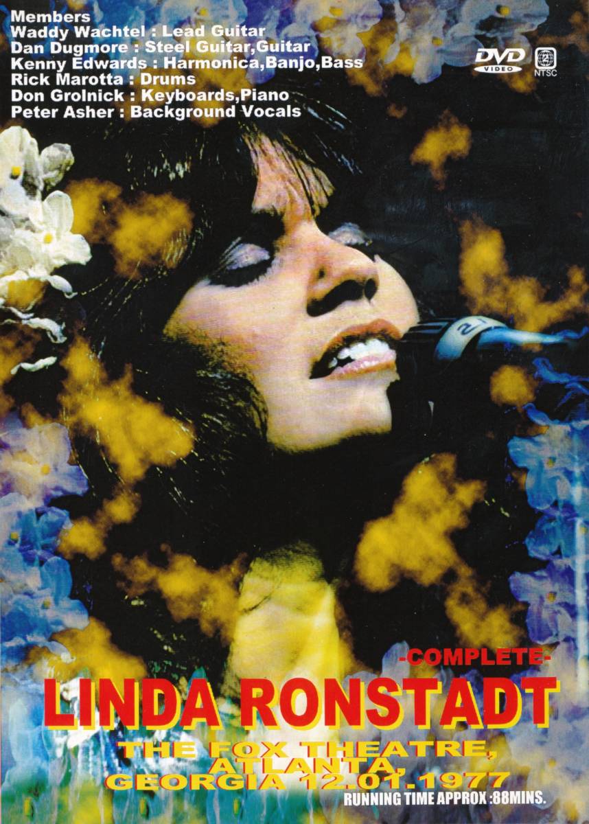 ☆ 希少 リンダ・ロンシュタット ライブ・イン・ハリウッド DVD 輸入盤