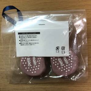 【新品】ベビー プティマイン ファースト ソックス ／petit main，first socks, 赤ちゃん，8～10cmサイズの画像3