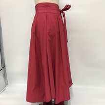 Droite Lautreamont　ロングスカート　Mサイズ　赤・ピンク系_画像2
