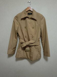 S.P.Re Spee a-ru trench coat adult pretty Short liner removed possible khaki series lady's outer size:36