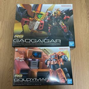 [Новый неоткрытый] RG Gaogaigar Rg Gorde Mark Set Set