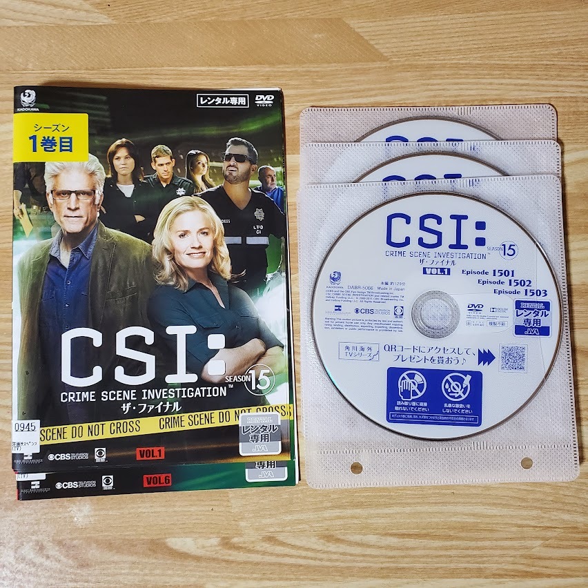 CSI CRIME SCENE INVESTIGATION 1~91まで 高品質 48.0%OFF www