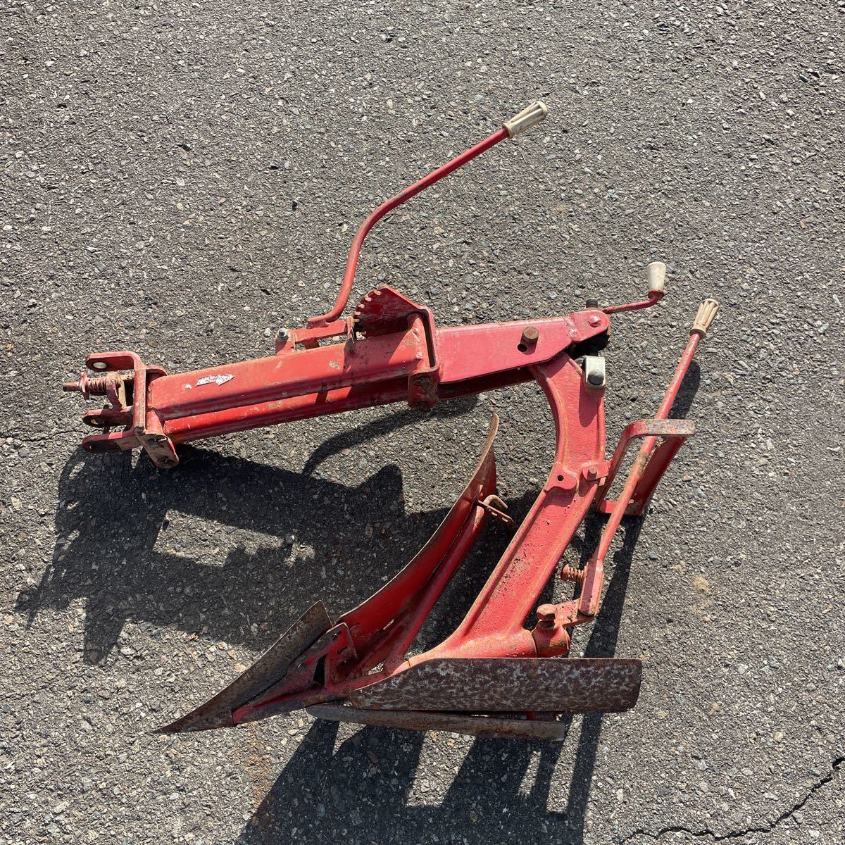 管理機 耕運機 スキ 松山スキ プラウ-