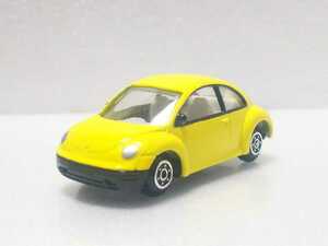 Bingo Toys フォルクスワーゲン ニュービートル イエロー 3インチ ビンゴトイズ 約1/64 Volkswagen New Beetle