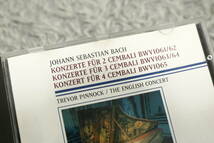 【クラシックCD】『バッハ』2台のチェンバロのための協奏曲第2番ハ長調BWV1061他◇チェンバロ:指揮=トレヴァー・ピノックPOCA2105/CD-15581_画像2
