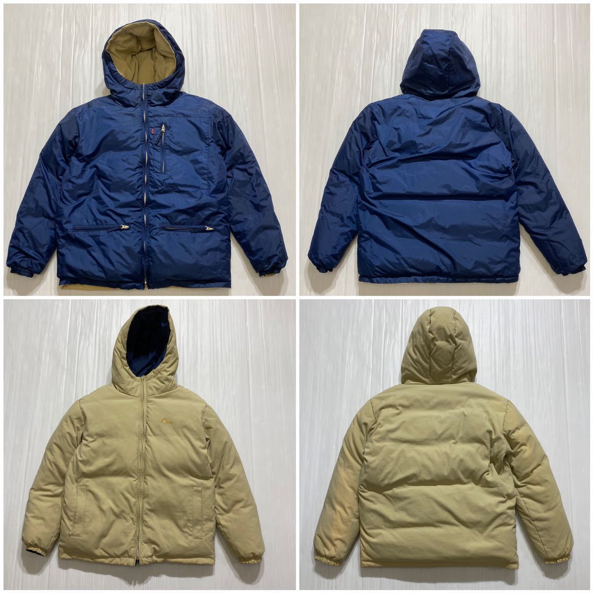 欲しいの EVISU エヴィス フード付きダウンジャケット サイズ42 - www ...